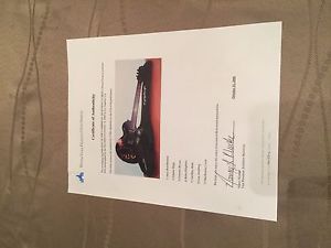 2006 Epiphone   Guitar "Pirates of the Caribbean"  Autographed  Authenticated