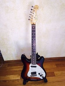 1997 Fender Venus Sunburst Guitar W Soft Case Excellent Squire  Made In Japan