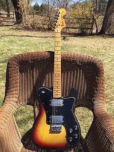1976 Fender Telecaster tele Deluxe Sunburst