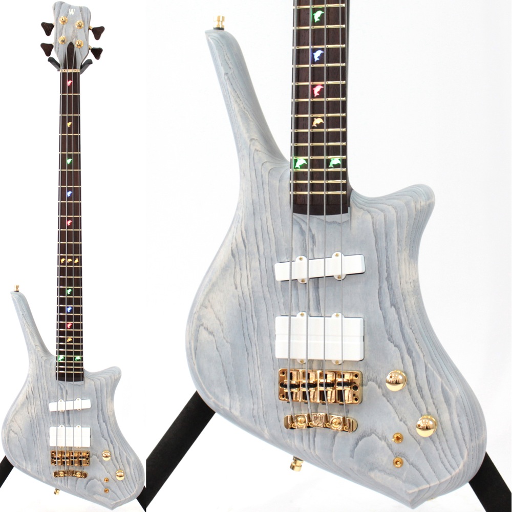 WARWICK 2017 CUSTOM SHOP Dolphin 4-string Transparent Satin Electric Bass guitar