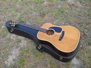 '70s Sigma DR-8, D-28 Dreadnaught, Martin, Rare Model, JAPAN, SOLID TOP, Case
