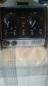Universal Audio solo 610 mic pre/di good condition look!!!