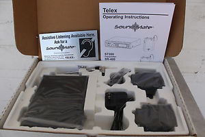 SOUNDMATE TELEX SM-2 PERSONAL LISTENING SYSTEM w/ (4) TRANSMITTERS NEW