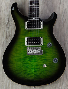 PRS Paul Reed Smith CE 24 Wood Library Top Guitar, Eriza Verde, Black Neck