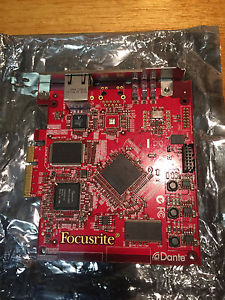 focusrite Dante Pcie card