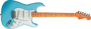 Fender Classic 50s Stratocaster Electric Guitar Daphne Blue