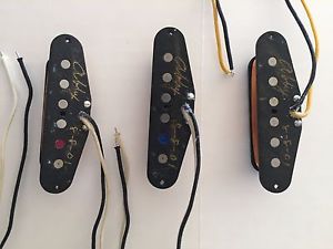 Abby Ybarra Strat handwound pickup set from 2001, never installed!