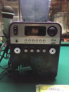 Karaoke Machine Disney Hanna Montana-Music-CD'S