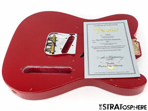 Fender USA Custom Shop Postmodern Relic Telecaster BODY+HARDWARE Tele Torino Red