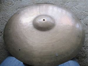 RARE! 1956-57 K. ZILDJIAN ISTANBUL SIZZLE RIDE - 19 5/8" - 1927 GRAMS