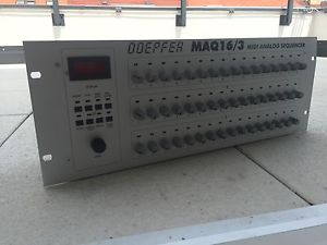DOEPFER MAQ16/3 MIDI ANALOGUE SEQUENCER [used only in home studio]