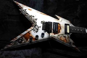 DEAN USA Dimebag Darrell Tribute Razorback RUST 333 Made In USA Free Shipping