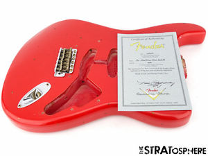 Fender Custom Shop Postmodern Relic Stratocaster BODY+HARDWARE Strat Hot Rod Red