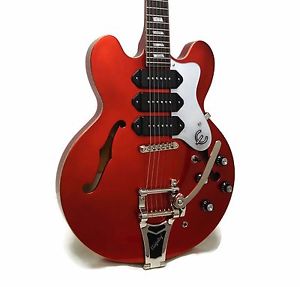 Epiphone Riviera Custom P93 Red Royale Ltd Ed Semi-Hollowbody Electric Guitar