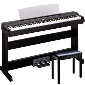Yamaha P255B Digital Piano Premium Package - Black