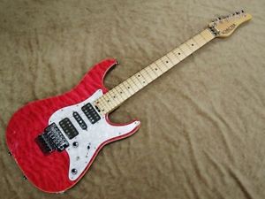 F/S SCHECTER Schecter SD-2-24-BW Pink/M Electric guiters #03613689