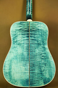 Gibson Doves in Flight Trans Blue Custom Acoustic Guitar