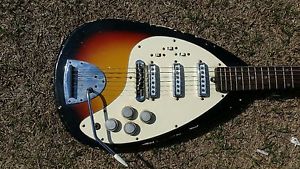 Vintage 1960s KAPA Mistrel Electric Guitar Body Made in USA.  Low World Shipping