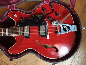 Guild Starfire V 1966 with Bigsby (Gibson ES 335 Style)