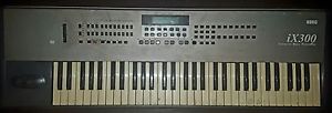Korg iX300 Midi Keyboard Digital Vintage 80s FREE USA SHIPPING... READ BELOW