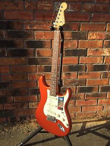 Fender American Elite Stratocaster w/ HSC, Autumn Blaze Metallic PRACTICALLY NEW