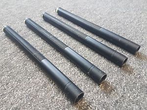 ** 4 SENNHEISER MKH 416 P48 RIFLE SHOTGUN MICROPHONE WITH CASES, AKG CLIPS **