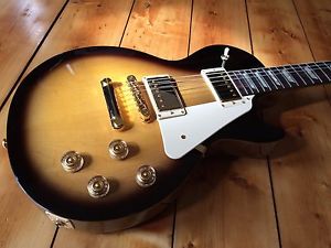 WOW! Gibson Les Paul, Studio Gold Series, 2017 Exclusive Vintage Sunburst Guitar