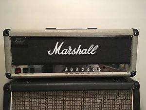 Vintage 1987 Marshall 2555 Silver Jubilee 100 Watt Head! Serviced With New JJ's!
