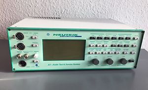 Neutrik A1 Audio Test & Service System Audio Measurement System Messsystem