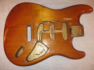 Original Vintage 1958 Fender Strat Body Fefin. with 1958 Hardware