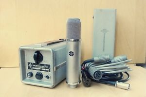 NEUMANN UM57 microphone (M7 capsule - same as in U47!) + UN61 PSU + cabling