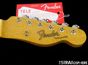 Fender Custom Shop Postmodern NOS Telecaster NECK + TUNERS Tele Maple Modern "C"