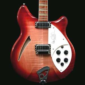 Rickenbacker 2000 Carl Wilson Signature 360/6 Electric Guitar Fireglo, Pre-Owned
