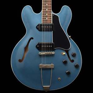Gibson 1959 Re-Issue ES330 TD Semi-Hollow Electric Guitar Pelham Blue, Pre-Owned
