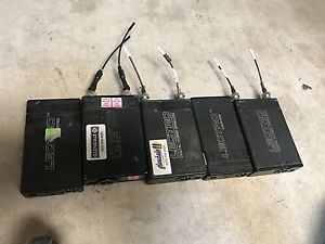 Lot of 5 Lectrosonics UCR195D UCR190 UCR411A