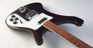 1972 Vintage Rickenbacker 480 ~BURGUNDYGLO~ Rare 6-String Electric Guitar 1970's