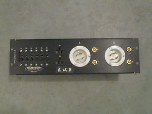 3U Power Distro. Rack Mount. 2 - L14-30 power in connectors 120a total.