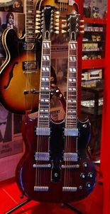 Greco SGW-1300, Double neck, Twin, SG type, Electric guitar, MIJ, m1300