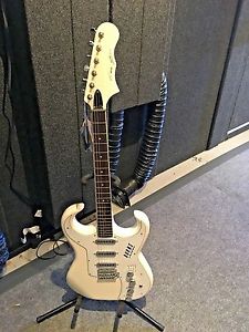 Legendary and Genuine NEW Burns of London White Bison '62 Guitar
