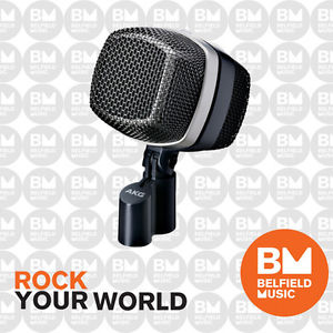 AKG D12 VR Dynamic Microphone Large-Diaphragm Drum Mic - BNIB - Belfield Music