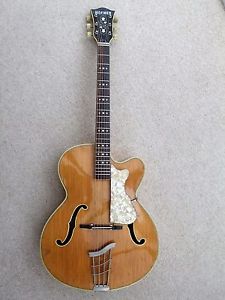 Hofner President:Vintage 1963:Archtop:Acoustic:Good condition.