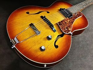 Godin 5th Avenue Kingpin P90 Cognac Burst guitar FROM JAPAN/512