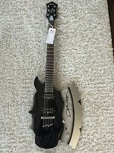 Cort 6-string Axe Electric Guitar Autographed by Gene Simmons