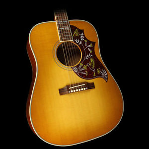 Used 2015 Gibson Montana Hummingbird Acoustic/Electric Guitar Heritage Sunburst