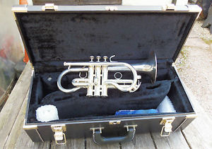 Yamaha Xeno Eb Soprano silver plate cornet