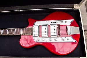 1962 Vintage Airline Town & Country Guitar Supro Valco National 3 pickup guitar