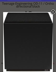 Teenage Engineering OD-11 / Ortho directional black