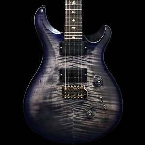 PRS Wood Library Custom 24 Swamp Ash Electric Guitar, Charcoal Purpleburst