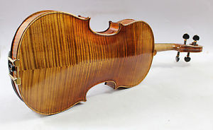Master Performance!A Strad Viola Copy,17",Aubert bridge! #2359 Aubert bridge!