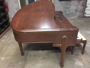 RARE 1938 Story & Clark Art Deco Baby Grand Piano